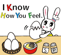 USEFUL CHATTING PHRASE WITH CHEF RABBIT3 sticker #5419051