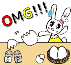 USEFUL CHATTING PHRASE WITH CHEF RABBIT3 sticker #5419052
