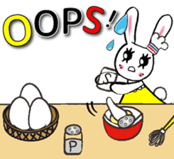 USEFUL CHATTING PHRASE WITH CHEF RABBIT3 sticker #5419053