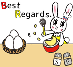USEFUL CHATTING PHRASE WITH CHEF RABBIT3 sticker #5419057