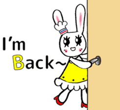 USEFUL CHATTING PHRASE WITH CHEF RABBIT3 sticker #5419059