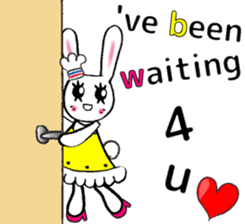 USEFUL CHATTING PHRASE WITH CHEF RABBIT3 sticker #5419060