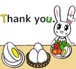 USEFUL CHATTING PHRASE WITH CHEF RABBIT3 sticker #5419063