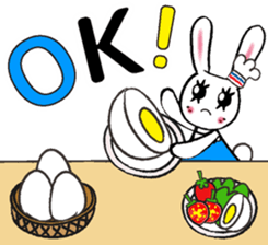 USEFUL CHATTING PHRASE WITH CHEF RABBIT3 sticker #5419064