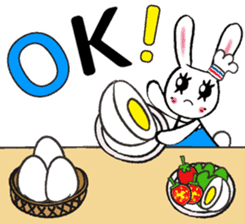 USEFUL CHATTING PHRASE WITH CHEF RABBIT3 sticker #5419064