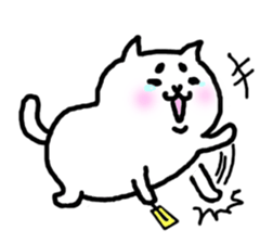 Speaking Japanese cat 5 sticker #5419113