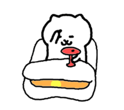 Speaking Japanese cat 5 sticker #5419145