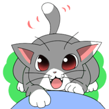 Daily tabby cat sticker #5419188