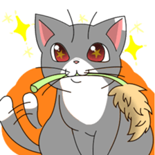 Daily tabby cat sticker #5419190