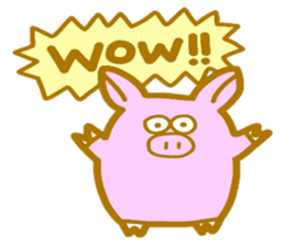 Pigret Boo! sticker #5419889