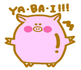 Pigret Boo! sticker #5419895