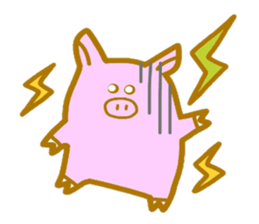 Pigret Boo! sticker #5419899