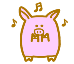 Pigret Boo! sticker #5419903