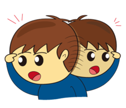 Little Boy & Girl sticker #5420271