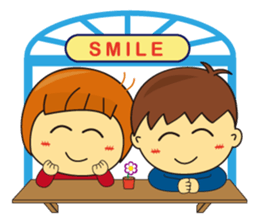 Little Boy & Girl sticker #5420273