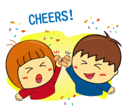 Little Boy & Girl sticker #5420274