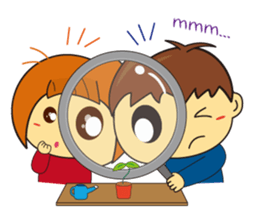 Little Boy & Girl sticker #5420276