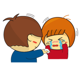 Little Boy & Girl sticker #5420279