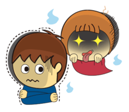 Little Boy & Girl sticker #5420280