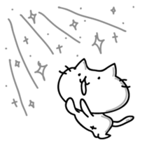 Cat is justice sticker #5420436