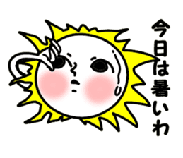 Funny weather stickers sticker #5420820