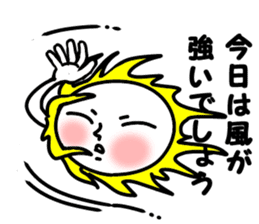 Funny weather stickers sticker #5420821