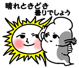 Funny weather stickers sticker #5420825