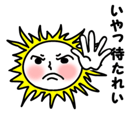Funny weather stickers sticker #5420839