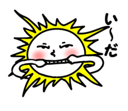 Funny weather stickers sticker #5420841