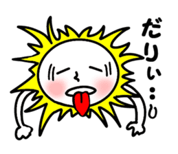 Funny weather stickers sticker #5420851