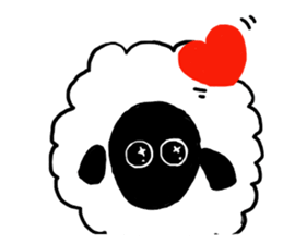with the sheep's message. sticker #5421422