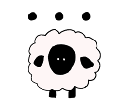 with the sheep's message. sticker #5421434
