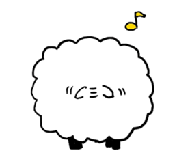 with the sheep's message. sticker #5421441