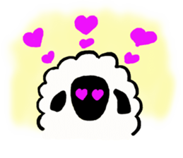 with the sheep's message. sticker #5421445