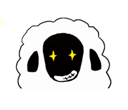 with the sheep's message. sticker #5421453