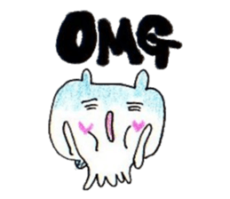 Cuttlefish with spook sticker #5421694