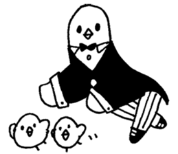 Pigeon Butler sticker #5421975