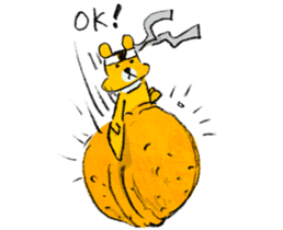 Small Squirrel Paradise sticker #5421987