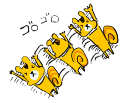 Small Squirrel Paradise sticker #5422000