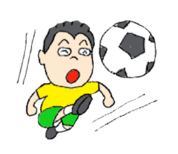 Uncle who love soccer sticker #5422022