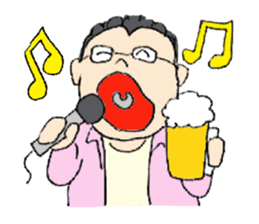 Uncle who love soccer sticker #5422026