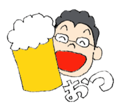 Uncle who love soccer sticker #5422035