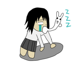 animal&human together always sticker sticker #5422147