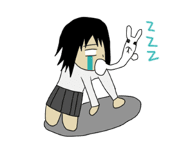 animal&human together always sticker sticker #5422147