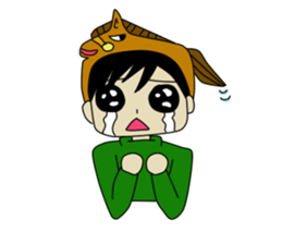 animal&human together always sticker sticker #5422148