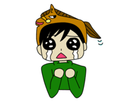 animal&human together always sticker sticker #5422148