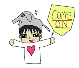 animal&human together always sticker sticker #5422160