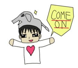 animal&human together always sticker sticker #5422160