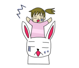 animal&human together always sticker sticker #5422164