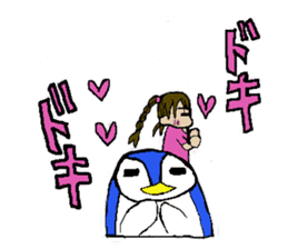 animal&human together always sticker sticker #5422167